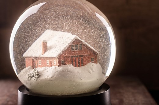 Custom Snow Globe - Your Home in a Globe! - Etsy