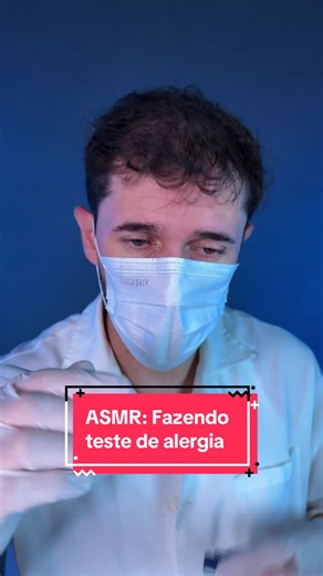 ASMR: Fazendo teste de alergia #asmr