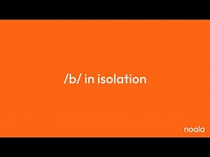 Say The B Sound in Isolation 🐝