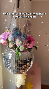 Turn up the sparkle – even your plants deserve to party! 🪩🌸 This DIY disco ball flower pot is giving major Saturday Night Fever vibes, and we’re here for it. Whether you pop in fresh blooms or your favourite houseplant, it’s an absolute showstopper. 💐 It’s also a brilliant little decor idea to jazz up any room. 😍 #homedecor #diygifts #diyideas #discodecor #flowerlovers #flowers #diyhomedecor #homesweethome #disco #giftsforher #giftsformum #birthdaygifts #GiftForMom #giftsforfriends #PartyVib