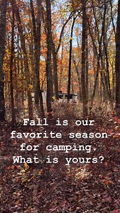 Fall is our favorite season for camping. What is yours? | The RV Atlas