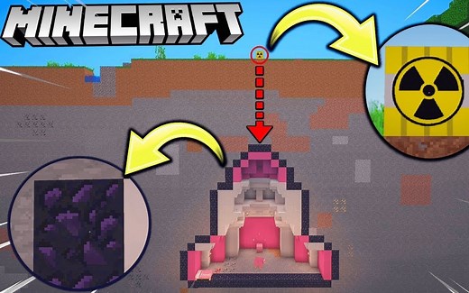 【ExplodingTNT】 我的世界核弹 VS 地下秘密基地！ 【中文字幕】