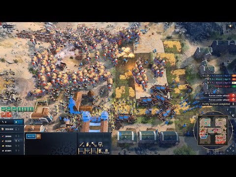 Delhi Sultanate Takes on Macedonian, Chinese & Japanese | Epic 1v3 War | AOE4