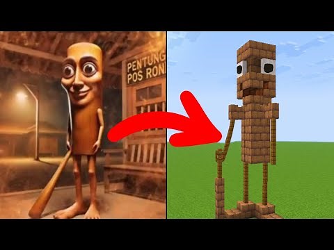 Minecraft: Build a Tung Tung Tung Sahur | Italian Brainrot