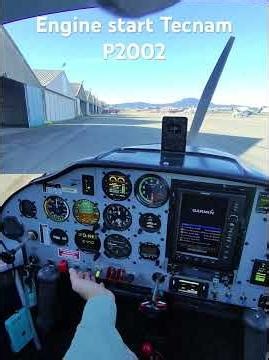 Engine start Tecnam P2002s