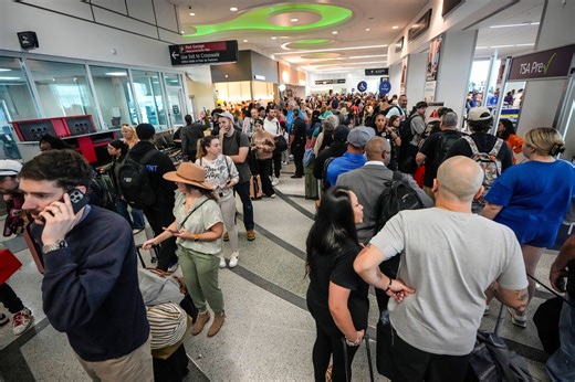 List of airports badly hit by security delays