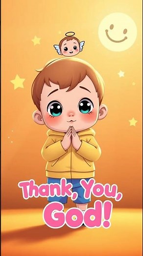 Sweetest Prayer Song 🙏 Thank You, God (Kids Will Love It!)