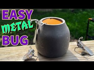 NO WELD DIY Scrap Metal Art | How to Make a Bug Out of a Fork