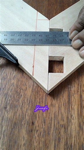 wood joining tricks but the final result is less than perfect #woodworking #carpenter