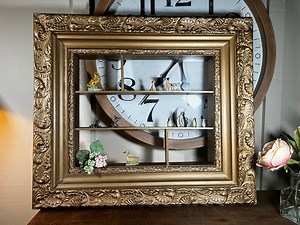 Vintage, Large Ornate Shadow Box, Wall Hanging, Gold, Baroque, Wood, Display, 29.5", 1960's D11/26 - Etsy