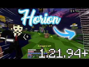 *NEW* Horion Client 1.21.94+ (Minecraft Bedrock Hacked Client)