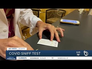 UCSD's COVID-19 'scratch-and-sniff test' shows promise