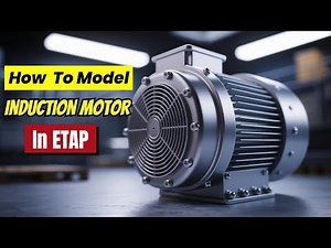 Lecture 42 | How Model Induction Motor in Etap | Etap Free Course