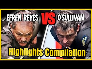 Efren Reyes vs Ronnie O’Sullivan – Pool VS Snooker