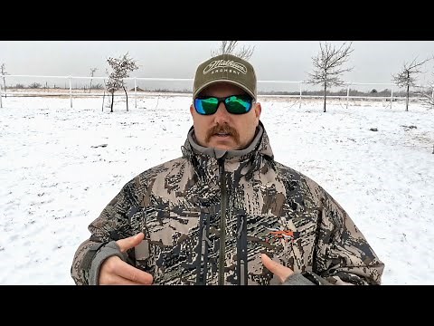 The ULTIMATE Cold Weather HUNTING Parka & Bibs - SITKA Gear Blizzard Aerolite Waterproof Parka & Bib