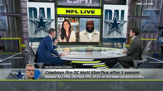 Who should the Dallas Cowboys look to hire as their next defensive coordinator? Marcus Spears and Mina Kimes give their picks ⬇️ | NFL on ESPN