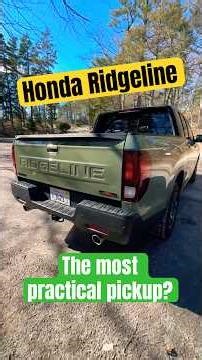 The Most Practical Pickup?? | 2026 Honda Ridgeline