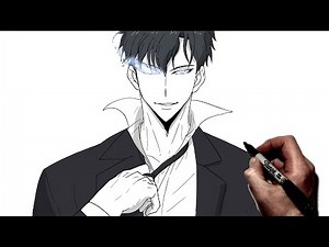 How To Draw Sung Jin Woo Shadow Monarch | Step By Step | Solo Leveling