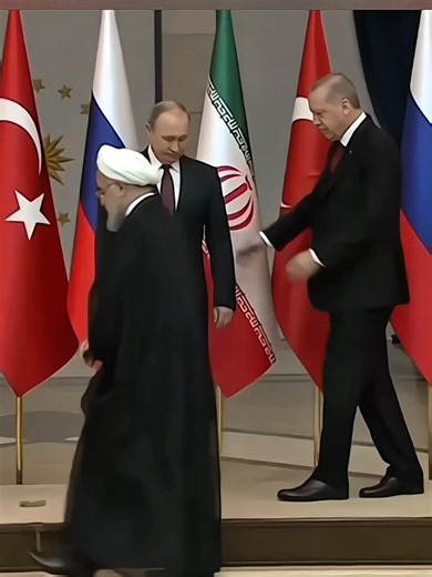 Un geste, une réponse… et tout le monde comprend le message. 👀🔥#Poutine #Erdogan #Politique #Geopolitique #viral