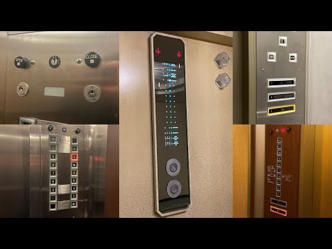 ［骨董品がたくさん］リーガロイヤルホテル大阪のOTISエレベーター / Rihga royal HOTEL Osaka’s OTIS Elevator(Lift)
