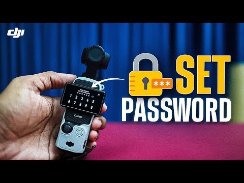 How to Set WiFi Password on DJI Osmo Pocket 3/2/1 | Fix Connection & Wireless Setup Tutorial