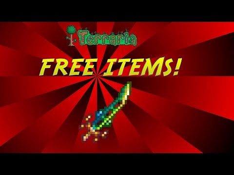 Terraria | HOW TO GET FREE ITEMS | NO HACKS OR CHEATS