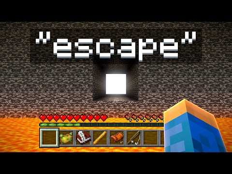 Can I Beat The "Impossible" Minecraft Bedrock Escape Room