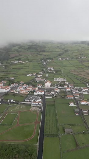 2023 11 26 Bom dia Azores! Igreja Paroquial das Doze Ribeiras Terceira | Azores #teamnikon #azores #azoresislands #portugal #visitportugal #visitazores #beautiful #photographer #paradise #picoftheday #happy #love #ocean #island #sun #travel #photo #sundayfunday #aerialphotography #architecture #landscape #sunday #church #igreja #three #art #third #dji #azores | Michael Faldetta