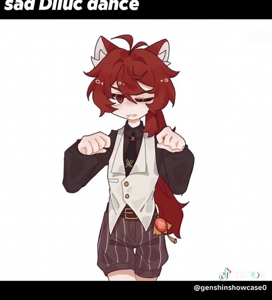 sad Diluc dance#genshinimpact #genshinimpactedit #genshin #hoyoverse #mihoyo #cute #fyp #fypツ #edit #kawaii #anime #handwriting #game #gaming #diluc #dilucgenshinimpact #dilucedit cr.小花