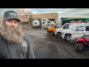 Could This Save Your Life? Full-Sending 6 Vehicles Into A Concrete Building