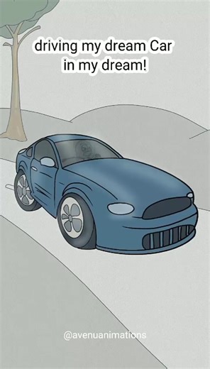 Driving My Dream Car: A 2D Animation Adventure