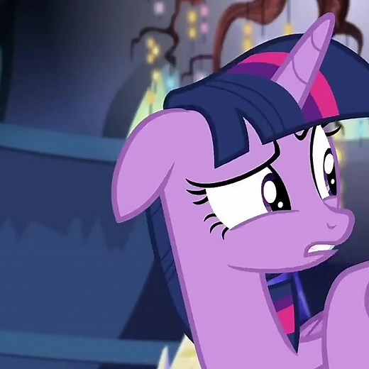 La Cara de Twilight Sparkle en My Little Pony