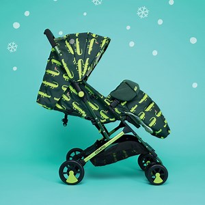 The Cosatto Woosh 2 is your all-weather hero! Keeping little one dry, warm, protected and shaded. ☀️ PLUS it has a bell!  We do love the bright patterns, compact fold and co-ordinating raincover. | Pushchair Expert | Facebook