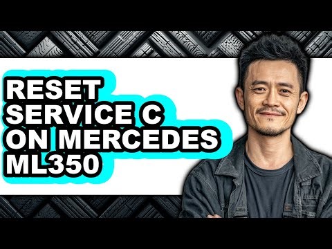 How To Reset Service C On Mercedes Ml350 - Step By Step