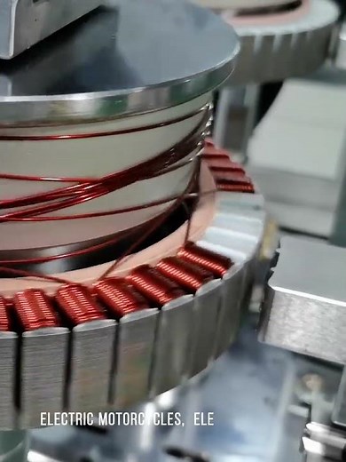 Automatic Electric Vehicle Wheel Hub Motor Winding (EVS) | BLDC Coil Winding Process