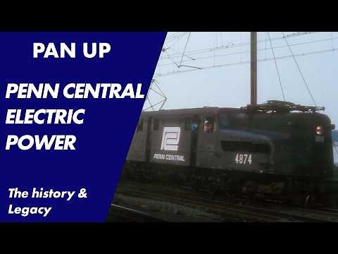 The history of PENN CENTRAL'S Electric locomotives (GG1, EP5, P2)