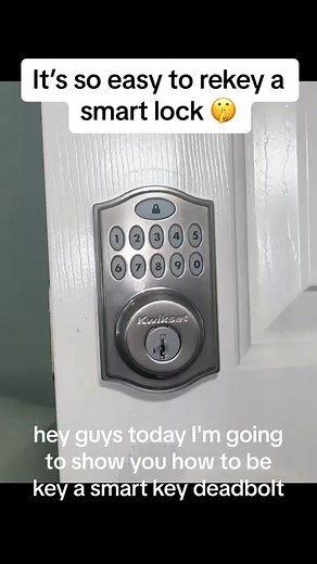 Watch as I effortlessly rekey a smart lock in seconds, proving just how vulnerable your security might be! 🔐 #fyp #lasvegaslocksmith #locktok #vegaslocksmith #locksmithvegas #locksmith #lasvegas #vegaslocks #foyoupage #kwikset #kwiksetsmartkey #kwiksetsmartlock #rekey