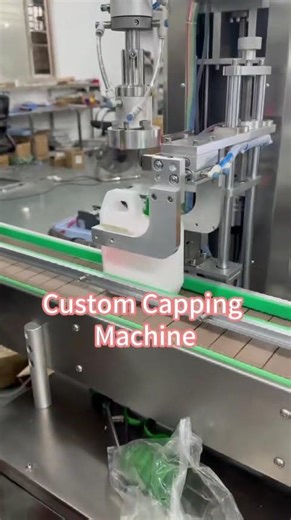 Gripper Cap Capping Machine | Automatic Bottle Capping Solution