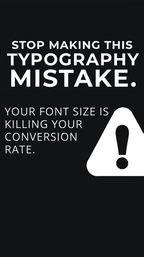 Stop making this typography mistake!