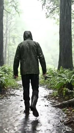 Walking in Jungle Rain | Relaxing ASMR Jungle Walk with Rain Sounds #asmr #asmrnature #walkthrough