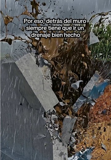 Muro de contención: cómo evitar fallos por agua con drenaje correcto