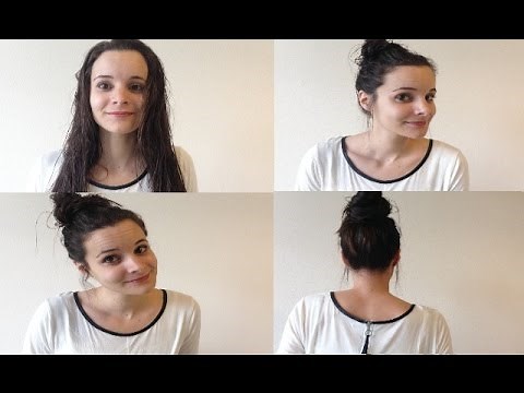♡ Hairstyle tutorial: Messy bun ♡ (Céline)
