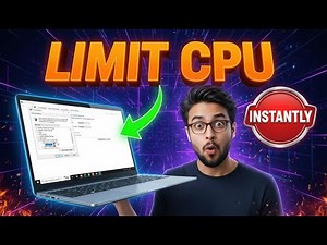 How to Limit CPU Usage in Windows 10 | Prevent Overheating & Improve Performance