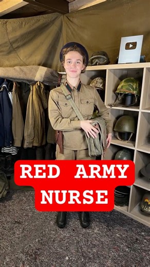 Soviet Army Nurse, 1942: The Women Who Saved the Red Army #ww2 #history #reenactment #wwii #redarmy