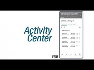 Activity Center | Get Detailed Transaction History | First Merchants Bank