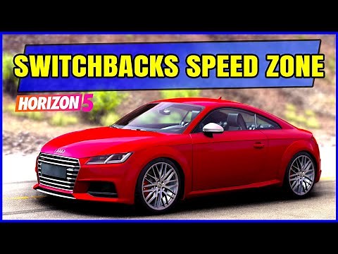 SWITCHBACKS Speed Zone using A800 AUDI TTS - FORZA HORIZON 5