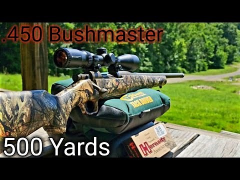 Shooting .450 Bushmaster 500 Yards ACCURATELY