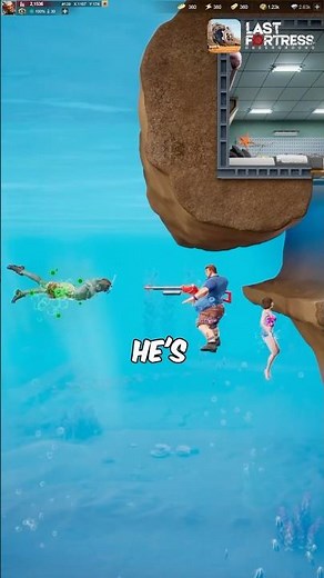 Last Fortress: Zombie vs Spear gun #lastfortress #viralshort