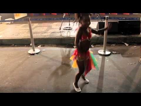 Little Girls Dancing Samba at Carnival in Rio de Janeiro