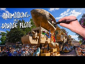 Creating Animations for a Cardboard Parade Float | Brabantsedag 2022 | Vriendenkring De Rijten